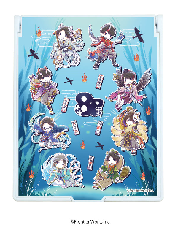 『8P』デカキャラミラー 01/集合デザイン 百鬼夜行ver.(グラフアート)